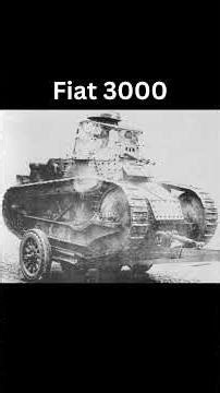 Fiat 3000 - Tank Talks Ep.32 - The Italian Renault FT variant