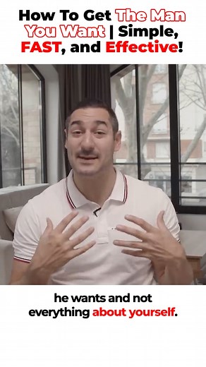 12K views · 269 reactions | How To Get The Man You Want � Simple, FAST, and Effective! | Alex Cormont The French Relationship Expert | Facebook