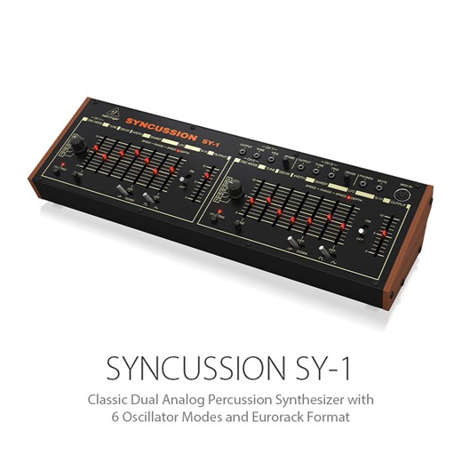 Behringer Introduces the SYNCUSSION SY-1 for $199