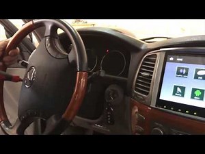 Android Head Unit Stereo Car Multimedia GPS LC100 Toyota Land Cruiser 100 LX470 Lexus LX470