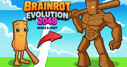 Brainrot Evolution: 2048 Merge Fight 🕹️ Play on CrazyGames