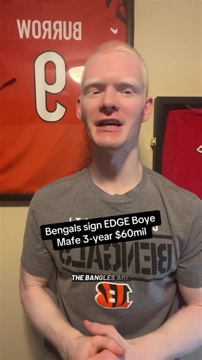 Cincinnati Bengals sign former Seahawks edge rusher boye mafe to a 3 year contract #BoyeMafe #Bengals #CincinnatiBengals #NFL #FreeAgency
