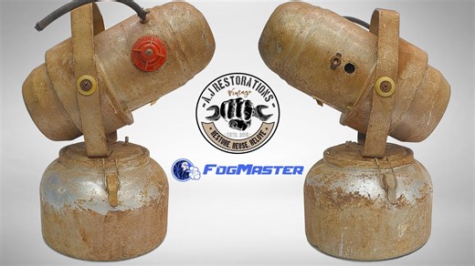 1956 Fogmaster Tri-Jet Electrical Fogger Restoration