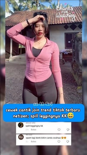 cewek cantik join trend tiktok terbaru #shortsindonesia