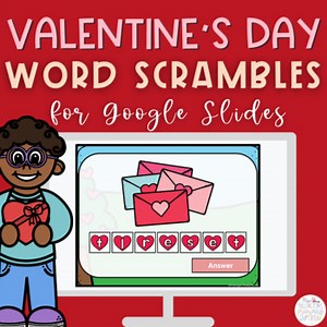 Valentine's Day Word Scrambles