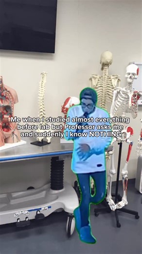 Bo | Medical Student on Instagram: "Me when Professor calls my name and my brain logs out 😭 Anyone else?? #medicalstudent #realisticmedlife #medicalstudentinaustralia #relatable #medlife"