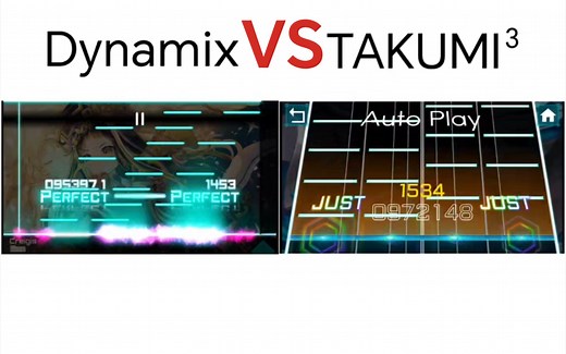 谱面对比 Creigis Dynamix vs TAKUMI