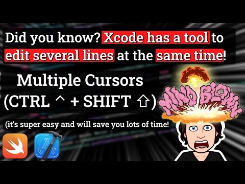 Have you ever used Multiple Cursors in Xcode? They can be (really) useful 😌