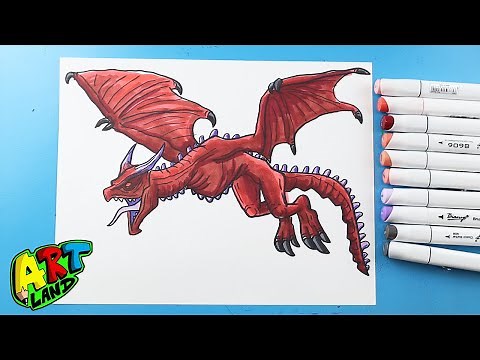 How to Draw Gyaos | Gamera Rebirth