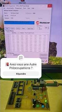 🚨🚨 Comment Reprogrammer un Programmateur des PIC avec le PICKIT 2, USB PIC Programmer #diy #shorts