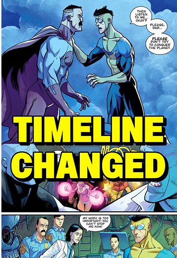 Mark Grayson Alters Timeline in Invincible