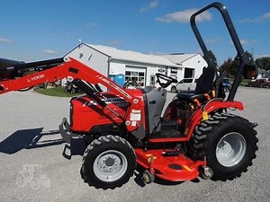 2019 Massey Ferguson 1526 Open Station Tractor w/ Loader and Belly Mower! For Sale by Mast Tractor