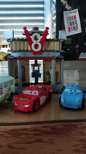 LEGO Cars Flo’s V8 Café (8487) from 17KG Haul! 🚗💥 Almost Complete! #BrickSetTastics