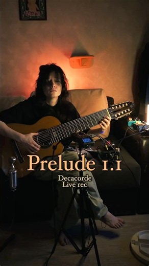 Prelude 1.1 (live) #10stringguitar #guitar #guitarist