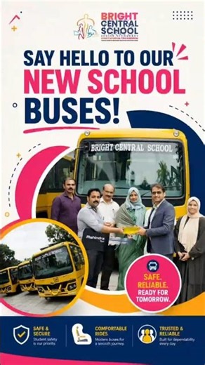 Say Hello to Our new school Buses...