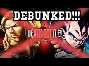 Vegeta vs Thor Death Battle DEBUNKED!!! 😱💯🤯❤️😎☠️😁🍿🔥🥳👌