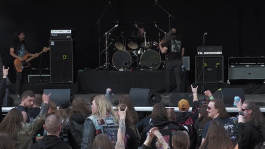 WITCHTRAP | 5- Black Like the Night (Live at Steelfest XI) May 19th 2023. | Instagram