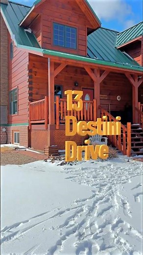Stunning Custom Built Log Home | Over 1/2 an Acre | Buffalo Lake