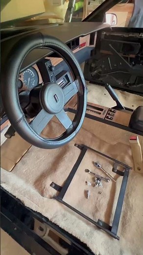3rd gen Camaro tan interior restoration