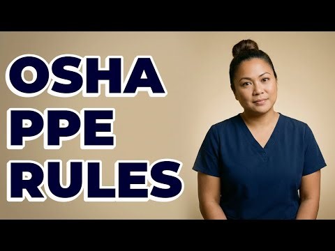 What Are The Key OSHA Standards For Nurse PPE?
