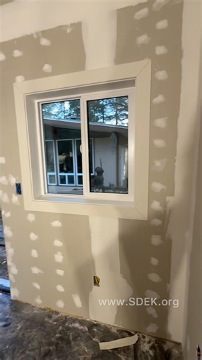 Windows round trim #backyardoffice #customshed #backyardshed #workspace #shed #adu #dadu #barn