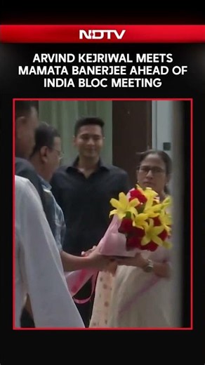Arvind Kejriwal Meets Mamata Banerjee In Delhi Ahead Of Crucial INDIA Bloc Meeting