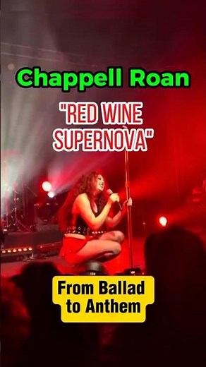 From Ballad to Anthem: Chappell Roan’s “Red Wine Supernova” #chappellroan #redwinesupernova