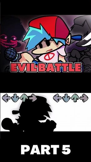 EVIL Boyfriend VS BF (PART 5) (Lost To Darkness | Matttz 90) (FNF MOD) #shorts