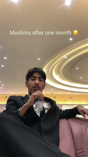 Muslims after one month 😅