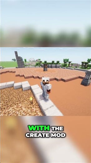 Minecraft Dino Park with Create Mod & Amazing Creators! #shorts