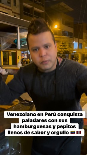 Venezolano en Perú conquista paladares con sus hamburguesas y pepitos llenos de sabor y orgullo 🇻🇪🇵🇪 | Rafael Informa