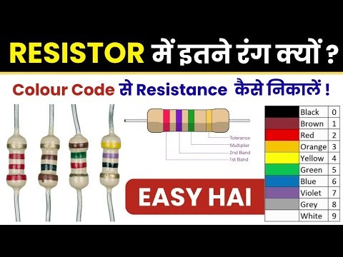 How to Find Resistance Using Color Code of a Resistor ? || Electrical Basics #electrical #turorial