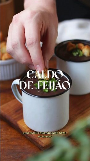 Esse CALDINHO DE FEIJÃO é a receita que você precisa nesse inverno | CALDO DE FEIJÃO VEGANO