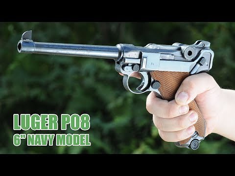 LUGER P08 6inch NAVY(MARINEN) MODEL in GUAM