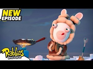 Rabbid as a doorknob (S04E07) | RABBIDS INVASION | New episodes | Cartoon for Kids