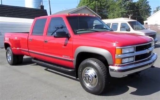 【正宗美式皮卡】 1998 Chevrolet Silverado 3500 Dually 454