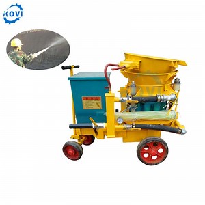 [Hot Item] Shotcrete Spraying Machine Small Portable Shotcrete Gunning Machine Good Quality Concrete Sprayer Machine
