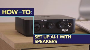 41K views · 122 reactions | In the final AI-1 tutorial, we show you how easy it is to set up speakers or studio monitors with the #RØDE AI-1! Visit www.rode.com/ai1 for more information! | RØDE Microphones | Facebook