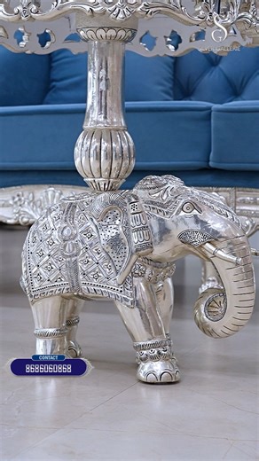 SILVER GALLERIE ™ | ✨ Centre Table – Grandeur in Silver & Wood ✨ From our Silver Wood Crafts collection, presenting the exclusive Centre Table, handcrafted in... | Instagram