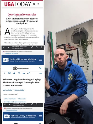 Stop treating exercise as a chore and start viewing it as a high-yield investment. 📈 Here is the ROI on strength training and low-intensity movement: The Returns on Your Investment: 🧬 Biological Youth: Engaging in consistent resistance training can preserve telomere length, effectively slowing your cellular aging process by nearly 4 years. Reference: PMC11591842 🧠 Cognitive Protection: Resistance exercise acts as a