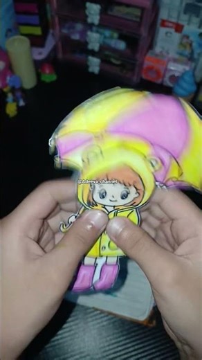 ~paperdoll little girl playing in the rain~ #paperdoll