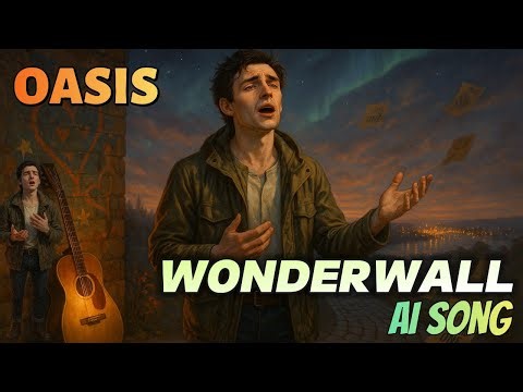 Wonderwall - Inspired by Oasis’s | AI Acoustic Rock Cover