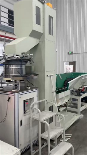 long screw automatic camera checking diameter, cracks, dents, current, heat treatment, eddy current