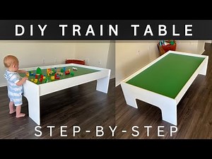 Kids Train Table Build
