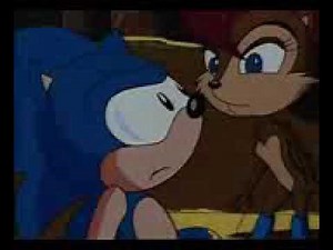 Sonic X Sally Kiss Again! (Sonic SatAm: Episode 12 - Sub Sonic)