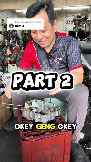 Membalas kepada @nik jcy PART 2 BOS WAI PAYUNG OVERHALL UNTUK BUDAK W100 P BURIRAM KOME LAYAN VIDEO SAMPAI HABIS BOS WAI PASANG ENJIN 🔥 #alm #ALM#waimotorsports💨