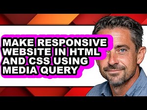 How to Make Responsive Website in Html and Css Using Media Query (full Guide)