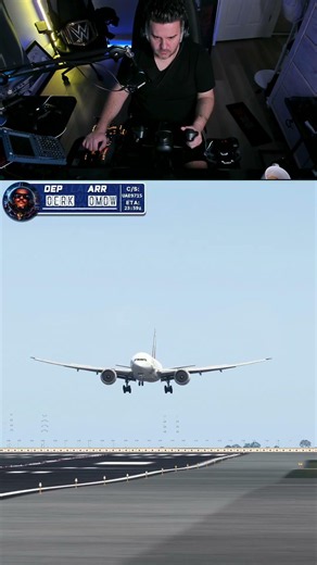 My Airplane | 777 Landing at DWC #msfs2024 #aviation