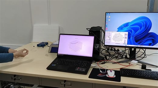 客户实现TSSC 光纤形状3D数据传输和重建，兼顾高速率和低延时，为机器人实时闭环姿态控制和医学多模图像配准研究奠定基础！