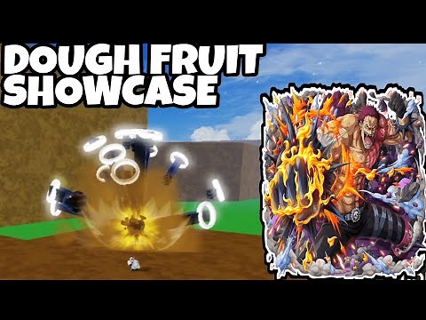 DOUGH Fruit Showcase on Blox Fruits